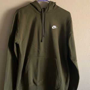 Olive Green Nike Hoodie